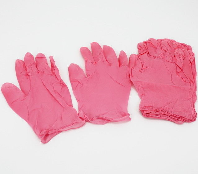 0.10mm Pink Latex Gloves