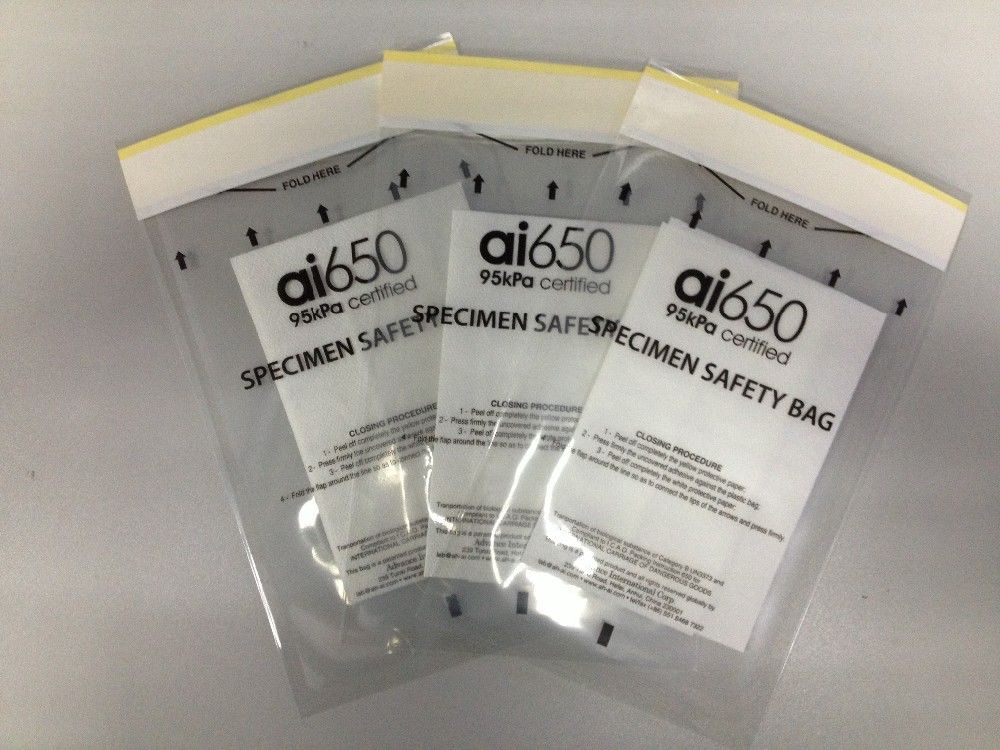 Class II Hospital Pathology Biohazard  95 Kpa Bag