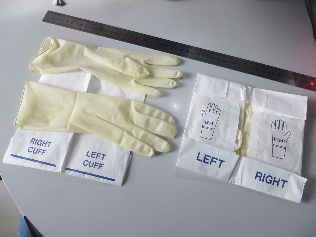 Latex examination gloves China innovative / Disposable Latex Gloves Medical Consumables