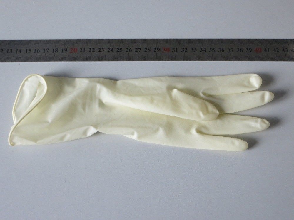 Cheap sterile surgical gloves blue medical examination gloves