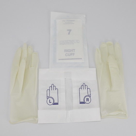 Medical sterile surgical gloves/latex nitrile gloves from china