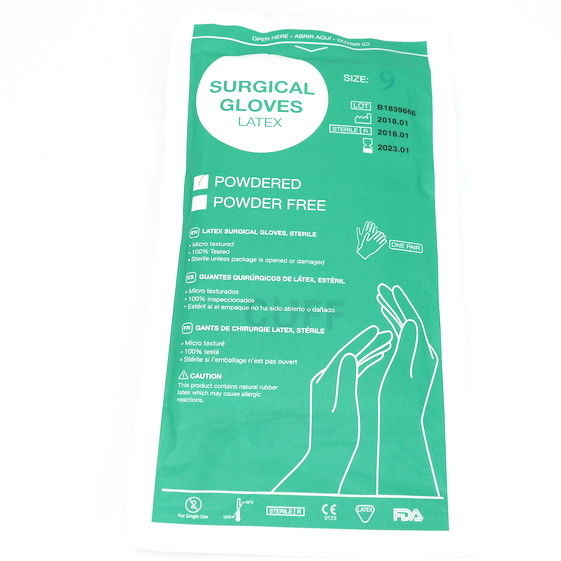 Top gloves Disposable Natural Latex micky White color Examination Gloves powder free