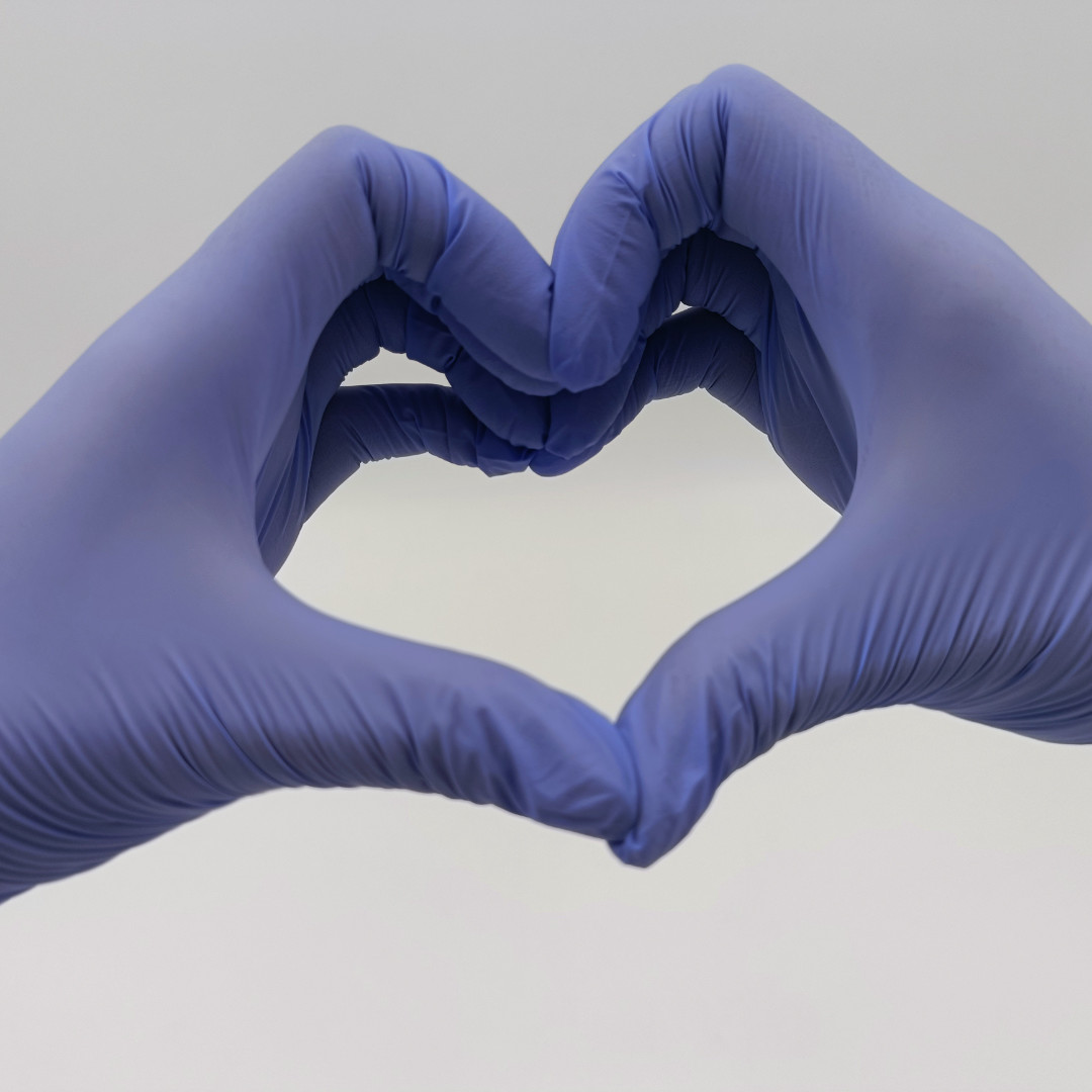 Nitrile Medical Exam Gloves - Disposable Powder & Latex-Free Surgical Gloves For Doctors Nurses Hospital & Home Use