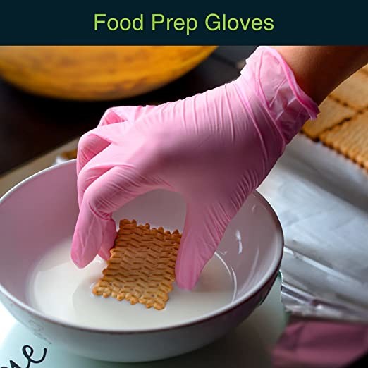 Powder-Free Vinyl Glove Disposable Vinyl Gloves For Food Prep Kitchen Food Service
