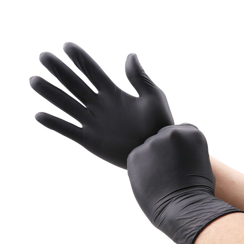 Black or Blue Safety Hand Protect & Medical Ambidextrous Factory Nitrile Gloves Manufacturer