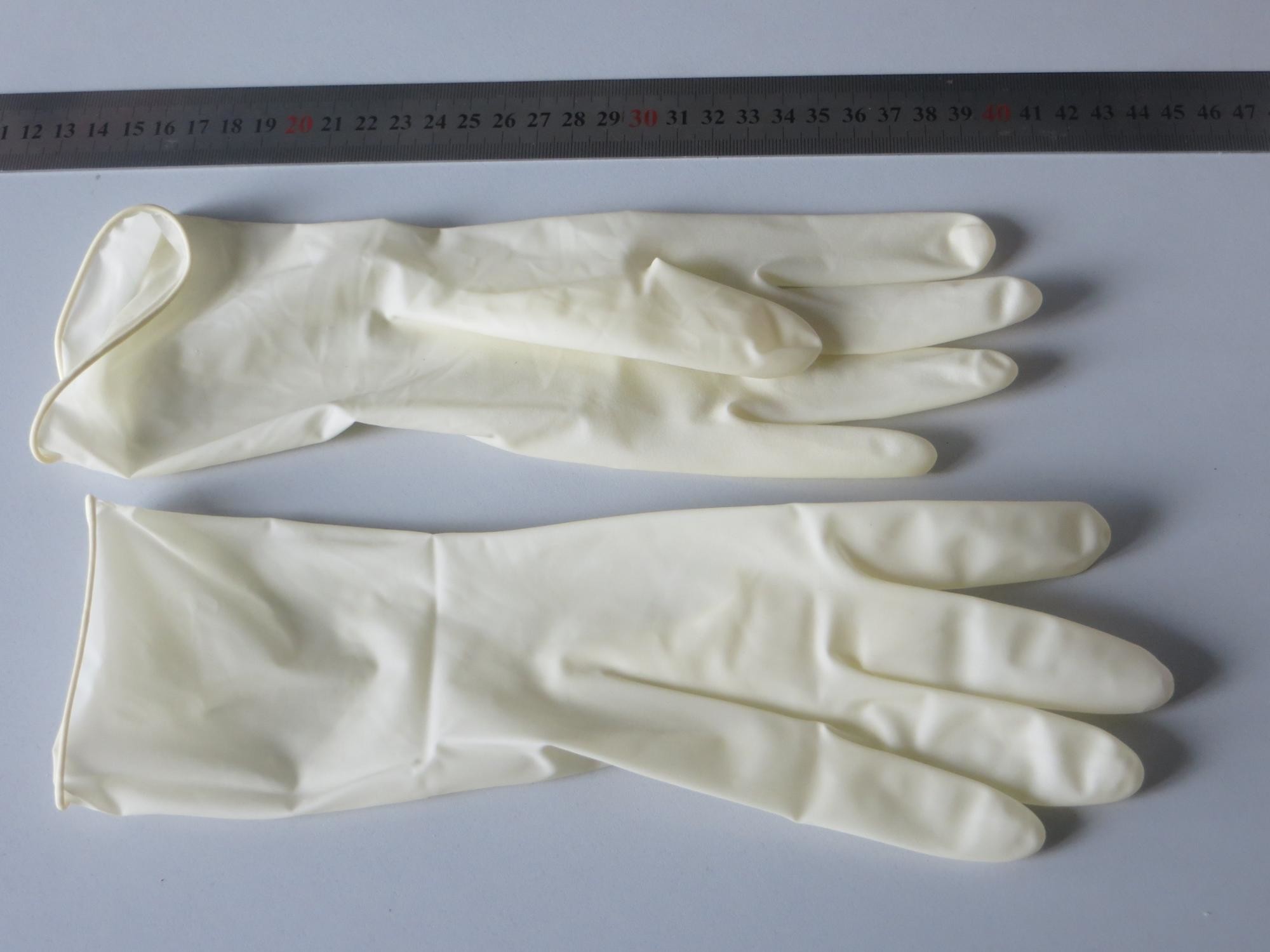 Latex powder free examination breathable latex gloves China
