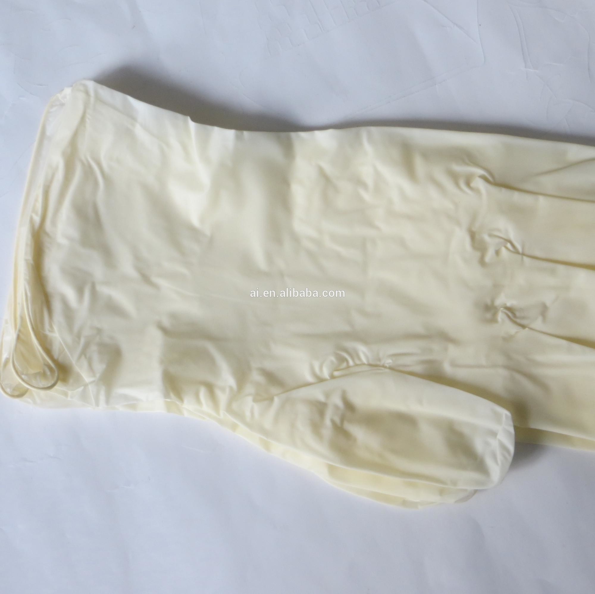 Latex Glove Powder Free Malaysia/Polymer AQL 1.5 Grade A protective surgical gloves