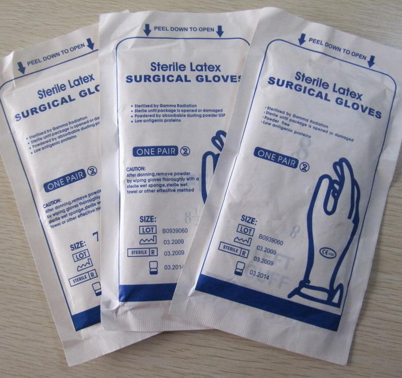 Sterile surgical Latex Gloves/gloves latex making machine