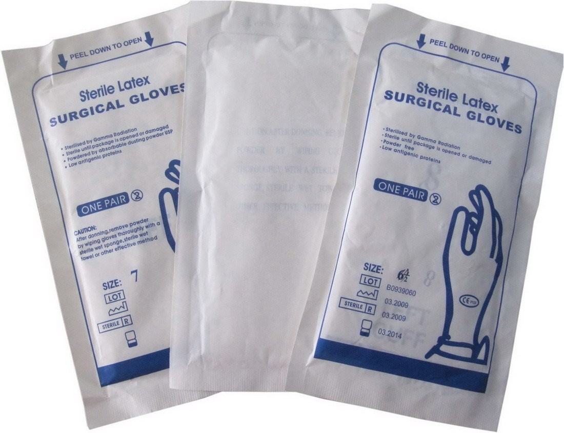 Disposable Medical Latex Gloves/foam latex coated gloves with CE ISO