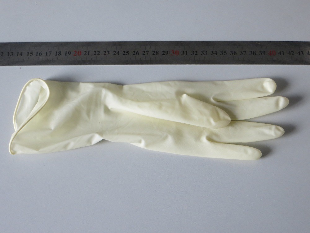Cheap sterile surgical gloves blue medical examination gloves