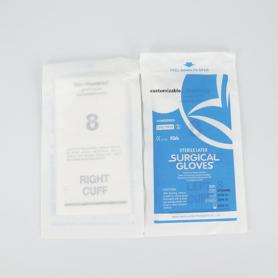 Disposable latex gloves/Powder Free Medical Gloves/Examination For Surgical gloves from China