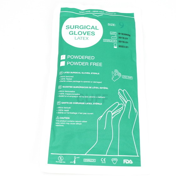 Top gloves Disposable Natural Latex micky White color Examination Gloves powder free