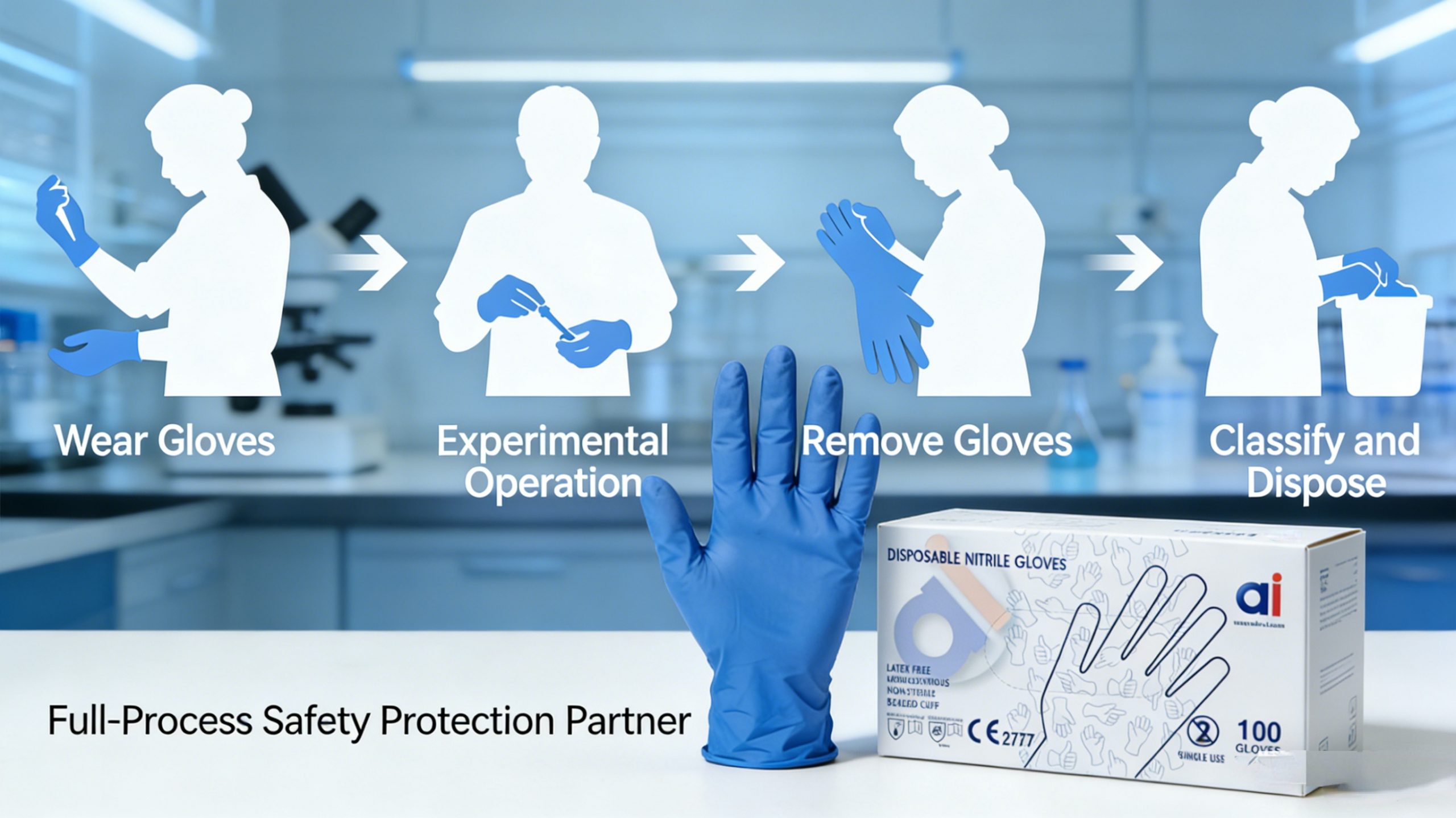 How to Properly Dispose of Used Nitrile Gloves?